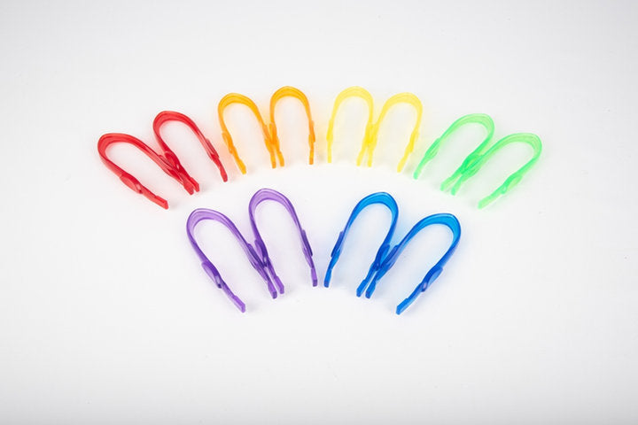 Translucent Colour Tweezers (12 pack)