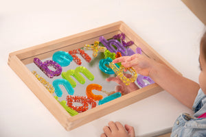 Rainbow Glitter Letters 7cm