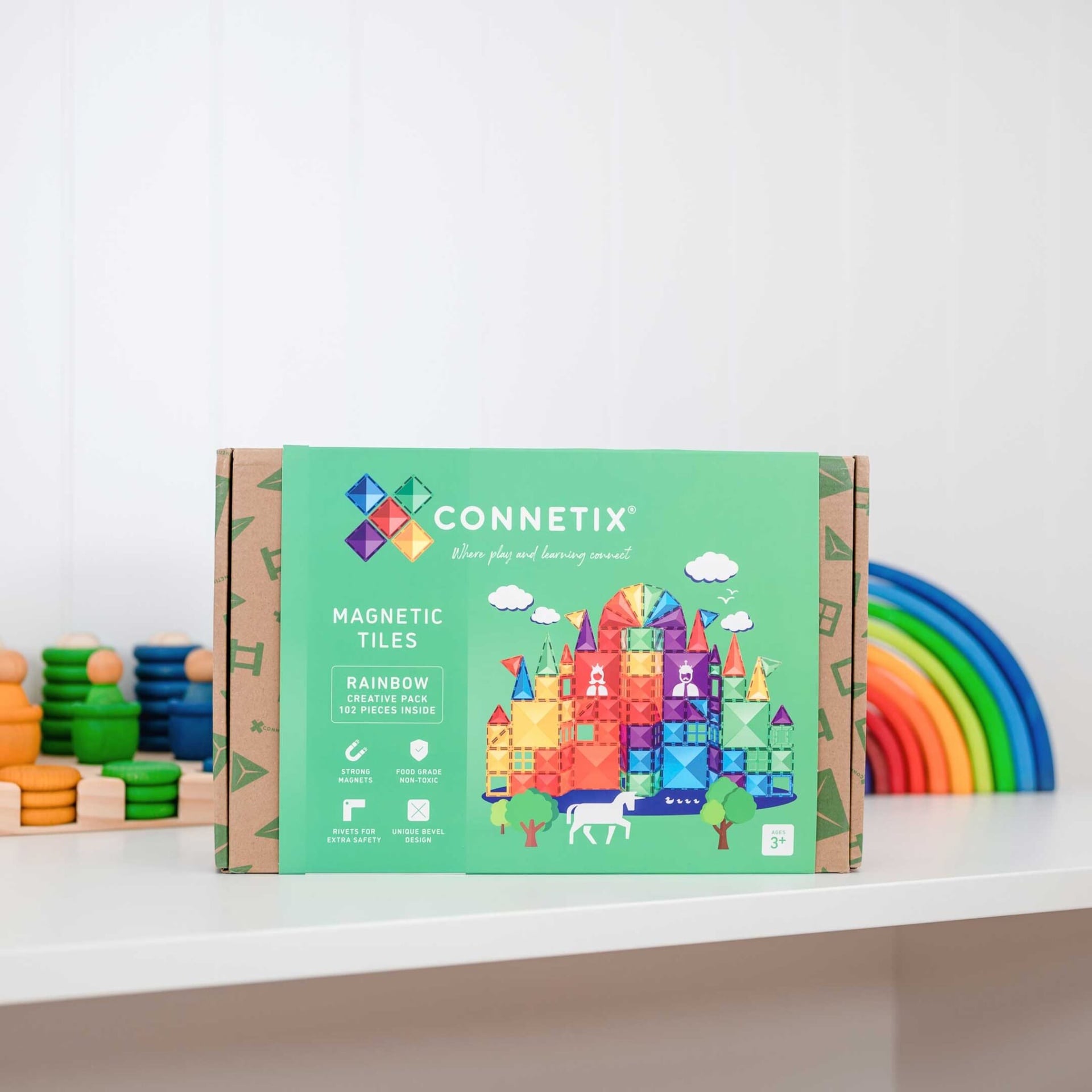 CONNETIX Rainbow Creative Pack 102 pc