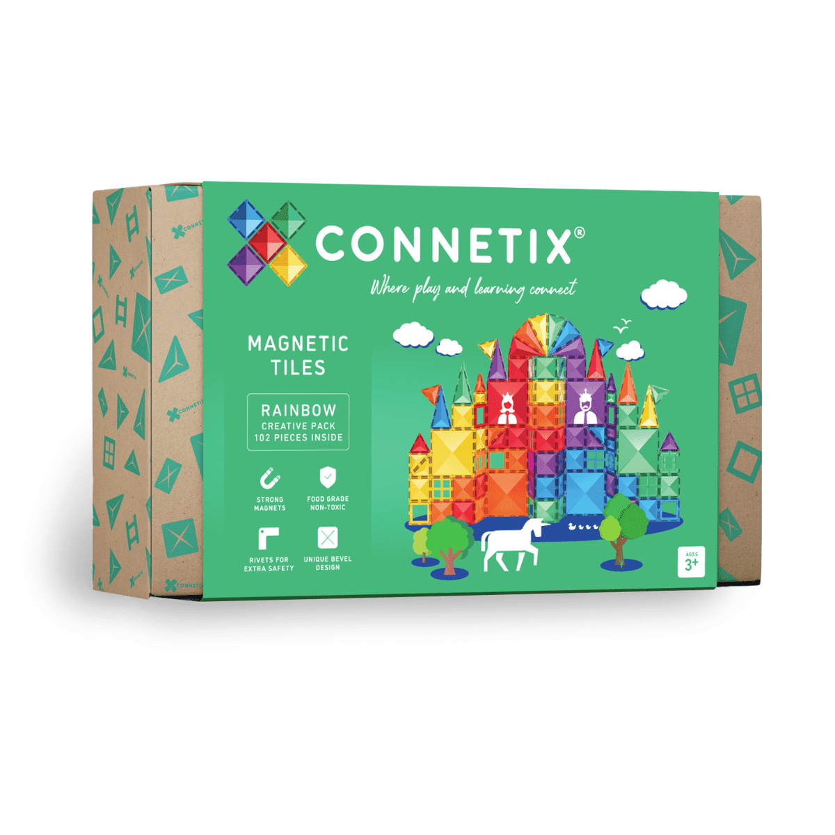 CONNETIX Rainbow Creative Pack 102 pc