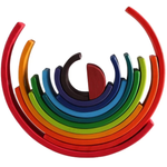 Load image into Gallery viewer, Wooden Rainbow Arch (12 Piece)
