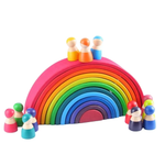 Load image into Gallery viewer, Wooden Rainbow Arch (12 Piece)
