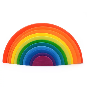 Rainbow stacking plates