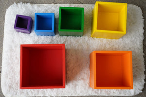 Stackable Cubes (Rainbow)