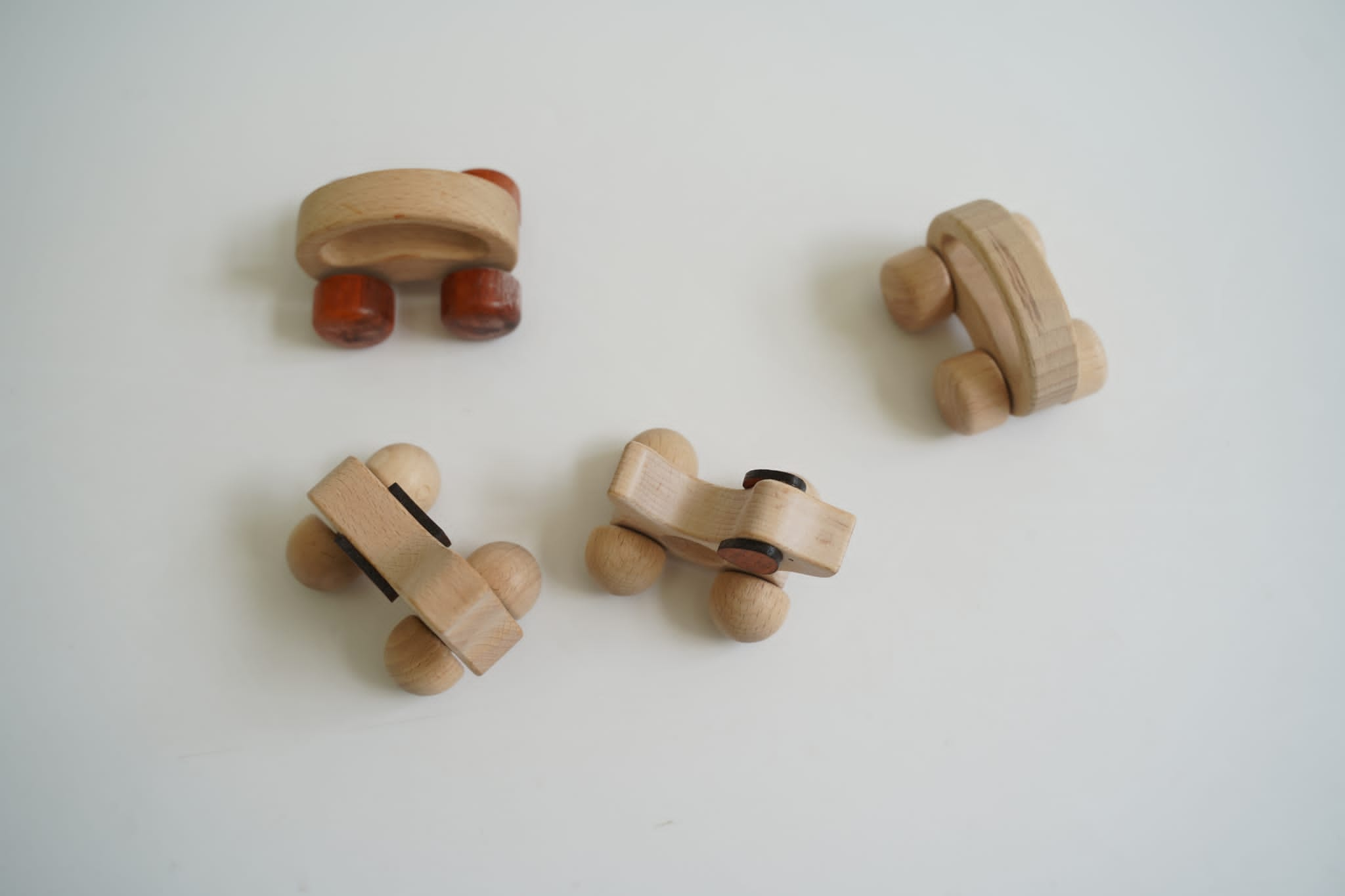 Wooden cars